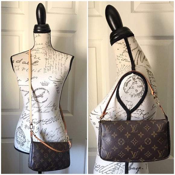 Louis Vuitton Handbags - Louis Vuitton Pochette w/ Crossbody Strap